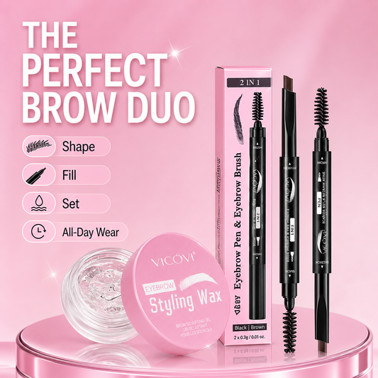 Mascara+Eyebrow Pencil