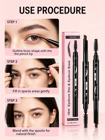 [VICOVI]Mascara+Eyebrow Pencil